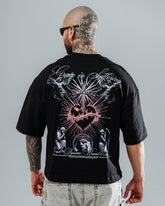 Camiseta Boxy Fit Dark Faith